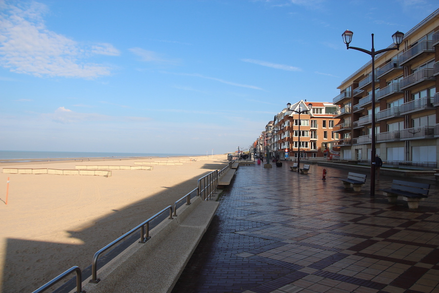 Strandabschnitt in De Haan-Centrum