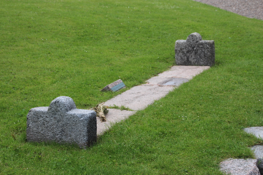 Grab von Liden Kirsten und Prinz Buris in Vestervig