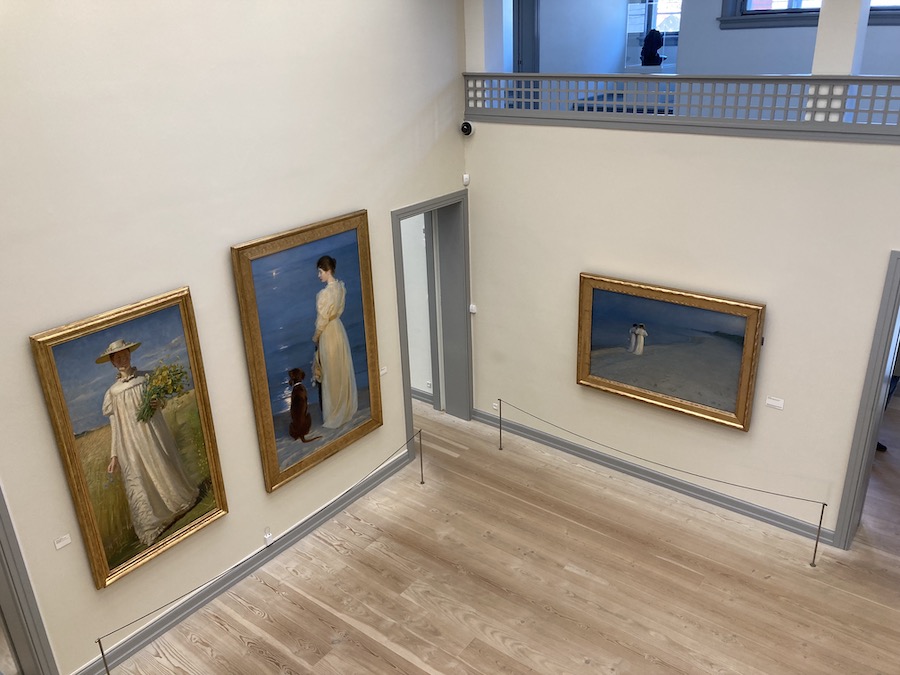Drei berühmte Krøyer-Bilder im Skagener Museum