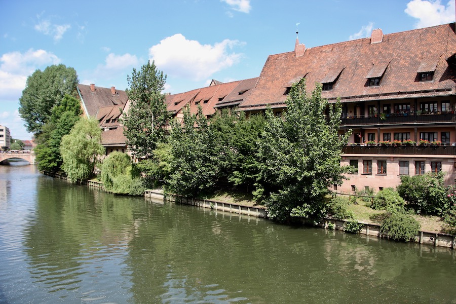 Die Pegnitz in Nürnberg