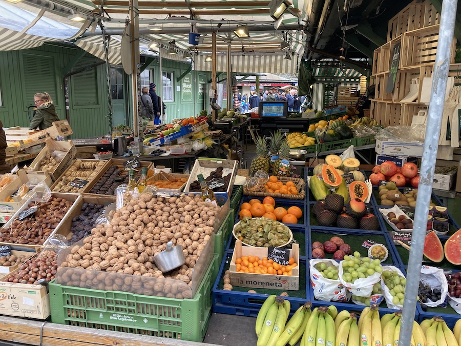 Man kriegt auf dem Markt vieles, was es in den Supermärkten so nicht gibt.