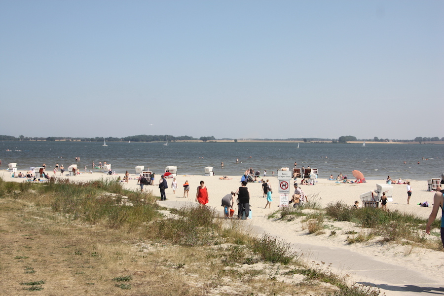 Strandbad im Ortsteil Wieck