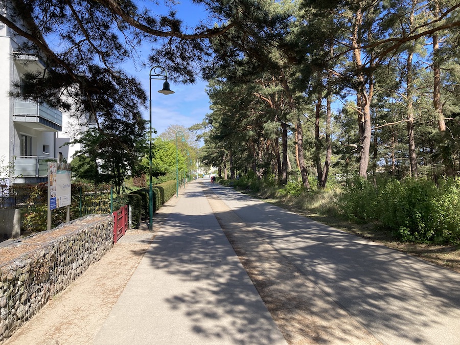 Die Seepromende kurz vor Bansin