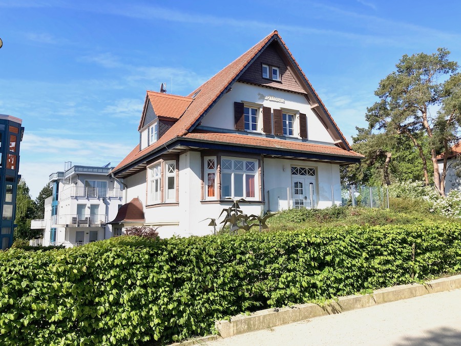 Typische Villa an der Strandpromenade Richtung Bansin