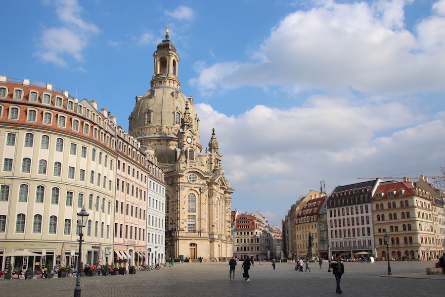 Der Neue Markt mit der Frauenkirche